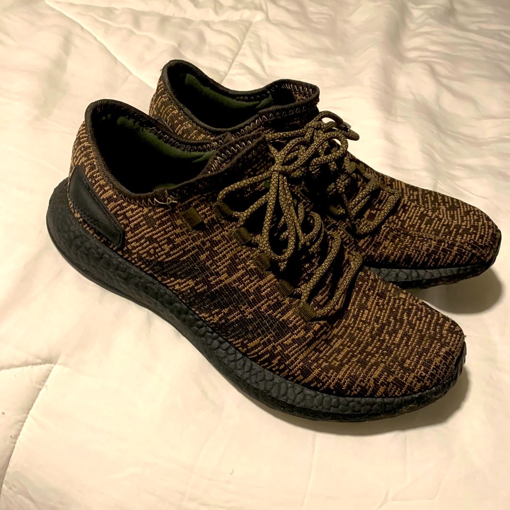adidas Brown and Black Sneakers